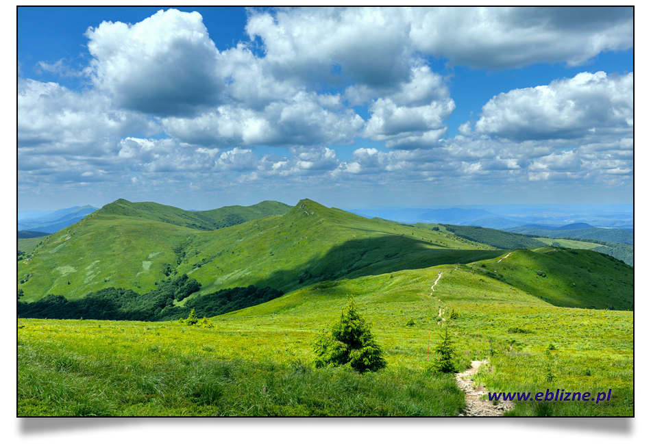 Bieszczady 02 z cieniami pod zdjęciem